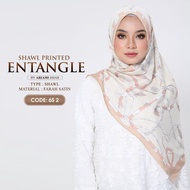 SHAWL ENTANGLE PRINTED