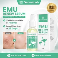 [100% Authentic] Dermalab Emu Renew Serum 30ml Acne Scar Pitted Scar Treatment For All Skin Types Mo