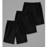 Plus Size Men's 3-Piece Casual Shorts Set, 1XL-6XL, Summer