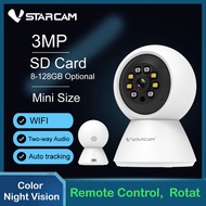 Vstarcam 3MP IP WiFi Camera Surveillance Full Color Night Vision Indoor Video Camera Automatic Human Tracking Cam Baby Monitor