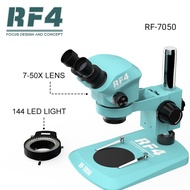 RF4 RF7050 Continuous Zoom  Stereo Industrial Microscope