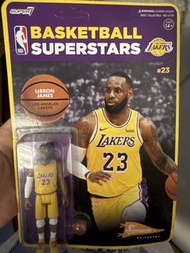 模型公仔具Super7 NBA Basketball Superstars LeBron James Action Figure #23