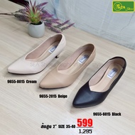 SEA Shoes(ซีชูส์) 9655-015 รองเท้าคัทชู ดีไซน์เรียบหรู เดินเที่ยวก็ได้ ใส่ทำงานก็ดี