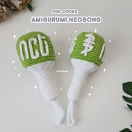 [GURUMIESYU] PRE-ORDER AMIGURUMI NEOBONG 127 || Fanmade Bagcharm Knitted Doll || Inspired by NCT 127