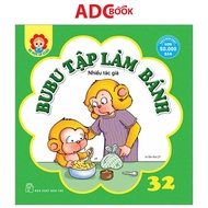 Book - Children learn etiquette Volume 32 - Bubu learns to make cakes Children's Books Story Books f