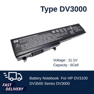 แบตเตอรี่ HP DV3000 DV3100 DV3500 ของแท้ 100% รับประกัน 1 ปี ส่งไว