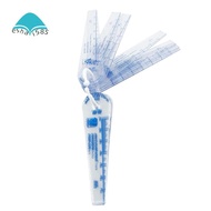 Plastic Feeler Gauge 0.01-2.0mm Thickness Filler Feeler Gauge 24 in 1 Feeler Gauge Plastic Measuring