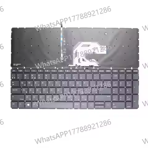 New US Russian Spanish Brazil LA Laptop Backlit Keyboard For HP Probook 450 G6,455 G6,450R G6,455R G