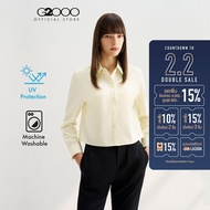 G2000 เสื้อเชิ้ตสำหรับผู้หญิง Regular Fit รุ่น 4122116041 YELLOW