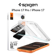 Spigen iPhone 17 Pro / iPhone 17 Screen Protector 1 Pack EZ Fit Pro HD iPhone 17 Pro Tempered Glass
