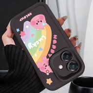 เคสสําห OPPO A3 4G A3 Pro 5G A3X 4G A3X 5G A40 A60 5G เคสโทรศัพท์บีเวอร์น่ารักสามสีซิลิโคนซอฟต์เชลล์