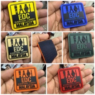 EveryDay carry malaysia Patches patch Rubber Velcro 5 inch EDC