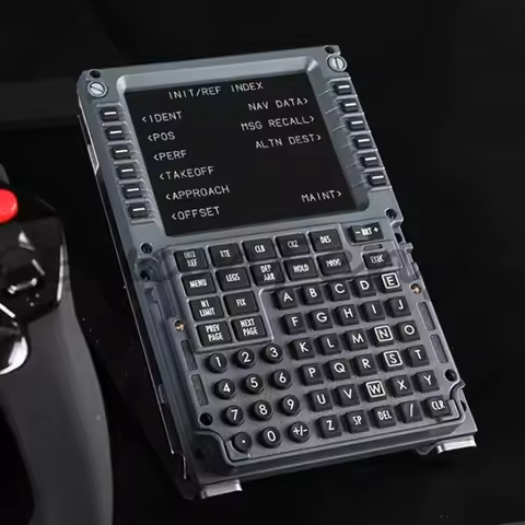 Cs Cdu Cockpit Simulator Boeing 737 Fmc Flight Simulation P3d Fsx Xp