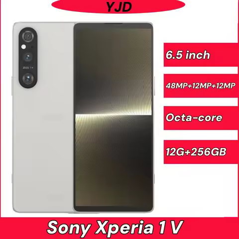 Used 98% New Sony Xperia 1 V 1V 12G RAM 256ROM Original 6.5" OLED Snapdragon Fingerprint NFC Unlocke