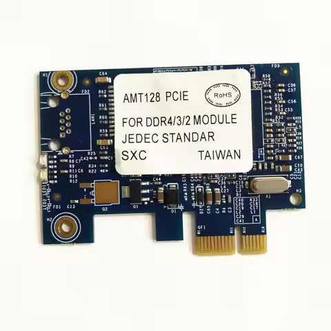 PCI-E 1X DDR2/3/4 Memory Tester AMT64/AMT128 for INTEL X58 X99 P35 x48 p45 g41