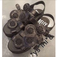 💓👡🇯🇵 Tokyo bopper 獨家BELLY BUTTON”の厚底black fafa platform 二用法高跟鞋厚底涼鞋shoe