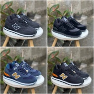 SEPATU NEW BALANCE 574 HITAM PUTIH MATERIAL IMPORT SEPATU SNEAKER