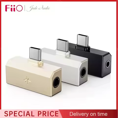 FiiO SNOWSKY Tiny A/Tiny B Headphone Adapter HiFi Amplifier Portable Headphone Amplifier PCM 384kHz 