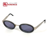 CHANEL 復古 31 Rue Cambon 相機鏡頭橢圓形波浪太陽眼鏡