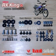 baut lengkap set body yamaha RX king/baut full set body rx king