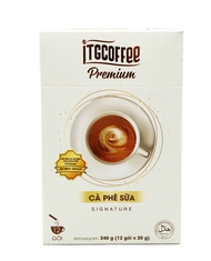 [HCM]Combo 4 hộp Cà Phê sữa – Loại Thượng hạng - ITGCOFFEE  SIGNATURE PREMIUM 12 gói/ hộp