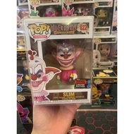 Funko Pop : Slim 822 (horror) Killer klowns from outter space Very Rare.
