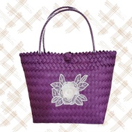 [Trends eMart] FREE TWILLY Finely Handwoven Malaysian Borneo SARAWAK Penan Bag Handmade  Tote Bag/ B