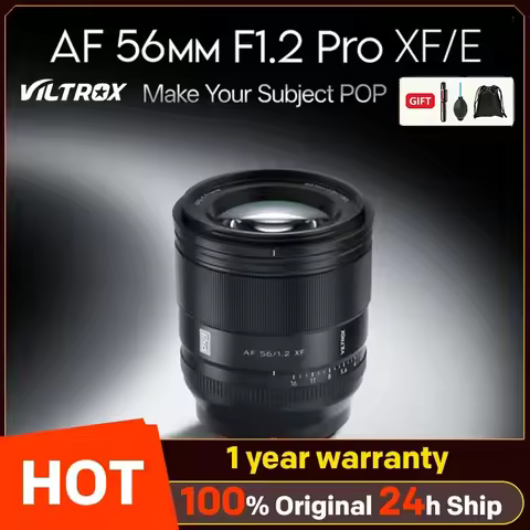 Viltrox 56mm F1.2 Pro Auto Focus APS-C Large Aperture Portrait Cameras Lens for Fujifilm XF for Sony