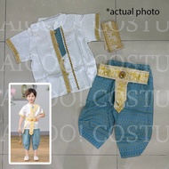 Myanmar Laos Cambodia Indonesia Boy Costume Southeast Asia United Nations Costume for Kids Adults