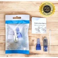 RJ45 Connector Cat7 Cat7 Ethernet Plug Crystal Head 10G 5G 8P 8C Alloy body