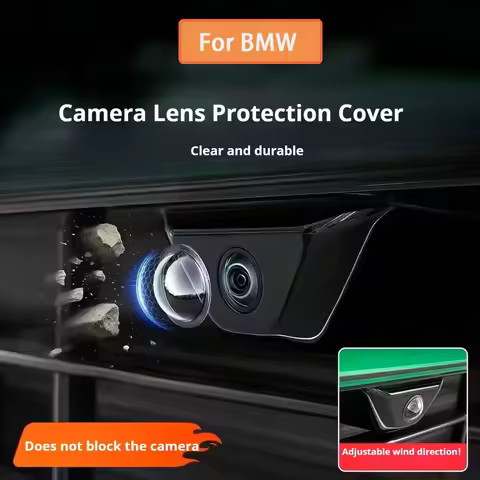 For BMW 1 2 3 4 5 6 7 8 Series X1 X2 X3 X4 X5 X6 X7 I3 Ix3 I5 Car Camera Lens Protective Cover 360 V