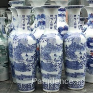 Jingdezhen Ceramic Vase Decoration Pastel Longevity Peach Large Celestial Globe Vase Floor Vase Chinese Classical Decorations