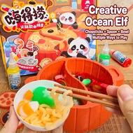 Magic Water Elf Slime Hot Pot Playset Kids Educational Toy Pretend Cooking Girls Boys魔幻水精灵神奇水宝宝嗨得捞火锅