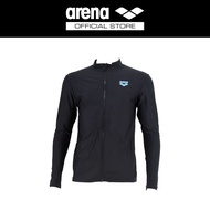 ARENA เสื้อว่ายน้ำ Rash guard ผู้ชายแขนยาวมีซิป AO8M19