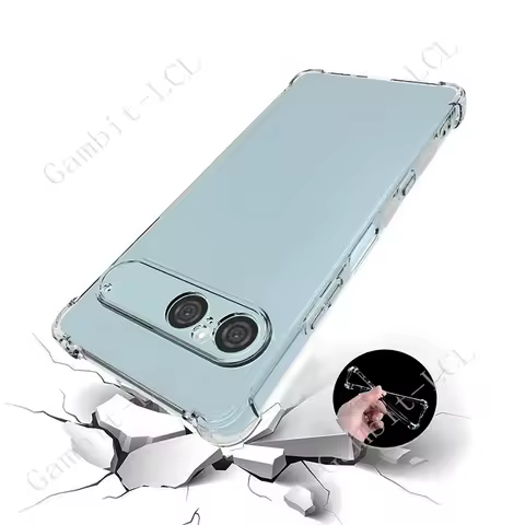 Anti-Falling Case For Sony Xperia 10 VII 10VII 6.1" XQ-FE72 Soft TPU Original Shockproof Back Cover 