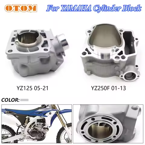 Motorcycle Accessories Air Cylinder Block Engine Cylinders Head For YAMAHA YZ125 YZ125X YZ250F WR250