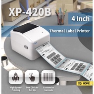 XPRINTER XP-420B XP420B A6 Thermal Printer Shipping Label Printer Bluetooth USB OTG 4x6 Label Printe