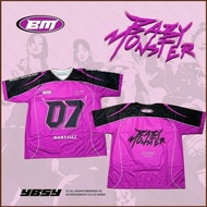 YB3 YBSY BABYMONSTER jersey 07 KPOP summer T-shirt RAMI AHYEON RORA ASA Short Sleeve Top BY3