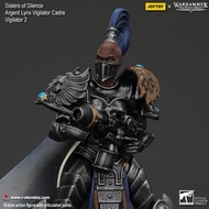 JOYTOY Warhammer Sisters Of Silence Argent Lynx Vigilator Cadre Vigilator 2 JT00843 1/18 Scale Actio