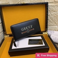 Men Long Wallet Exquisite Handicraft Production Classic Hardware Wallet Long Clip Long Wallet Specif