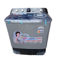 Sanken TW 927GY Mesin Cuci 2 Tabung Hijab Series Kapasitas 8 Kg Low Watt - KHUSUS JABODETABEK-