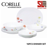 Corelle Daisy Field 16pcs Dinnerware Set Dinner Serve Set Tableware Livingware Pinggan Corelle