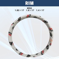 ☪ ▙ ♞MSK MOTORCYCLE RIM FOR 1.85X17 1.6X17 1.4X17