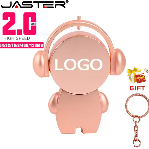 Metal USB Flash Drive 4GB 8GB 16GB Free Free Custom Logo Pendrive 32G 64G 128G Pen Drive USB Drive M