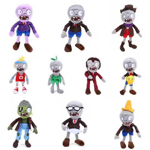 Plants vs Zombies 2 Video Game Character Plush Toys PVZ Plants Peashooter SunFlower Anime Stuffed Pl