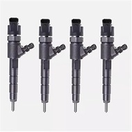 4PCS Diesel Fuel Injectors Compatible for Yanmar 4TNV98 4TNV88C Engine 0445110508 129E00-53100 129E0
