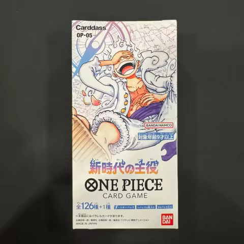 100%Original Anime Booster Box One Piece Card Op04 Op05 Op06 Japanese Version Awakening Of The New E