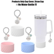 Stanley Cup Accessories Set- Water Bottle Siliocne Stanley Cup Boot Stanley Blossoms Charm Accessori