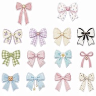 Cartoon Cartoon Bowknot Cloth Stickers Sewing Hazy Soft Light Chiffon Light-Proof Curtain Bottom Sid