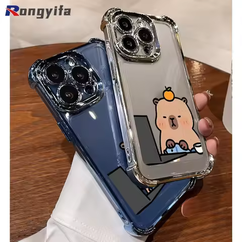 Fashion Cute Capybara Work Phone Case For Realme C75 14 Pro Plus Neo 7 V60 9 Pro Plus V25 V23i Q5i 1